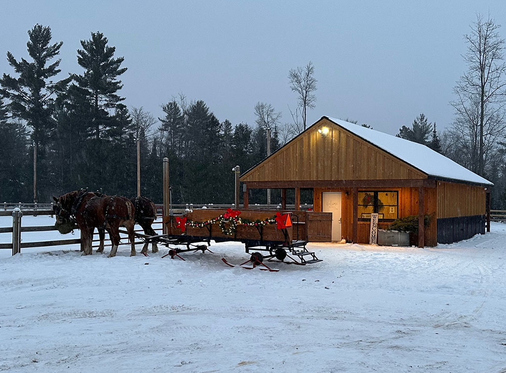 Arrival at Haven Pines